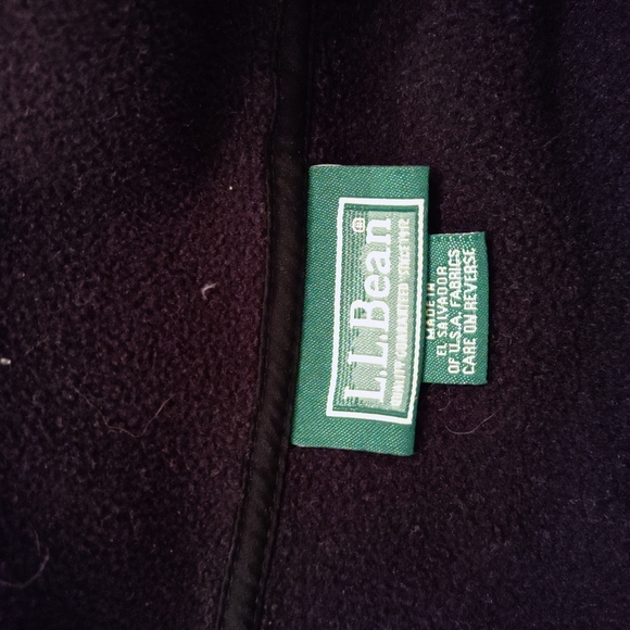 L. L. Bean Fleece Zip Up - Picture 4 of 5